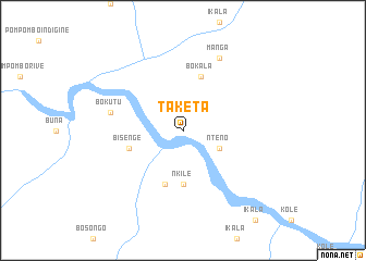 map of Taketa