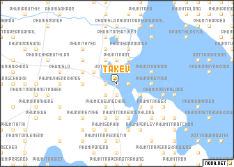 map of Takêv