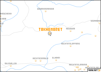 map of Takhemaret