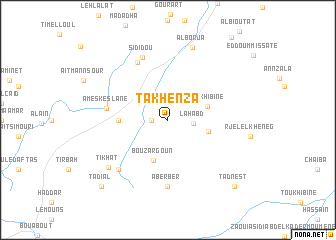 map of Takhenza