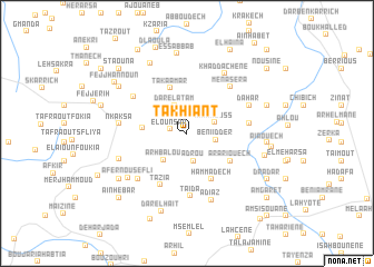 map of Takhiant