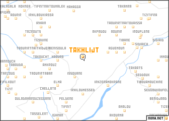 map of Takhlijt