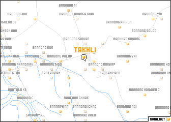 map of Ta Khli