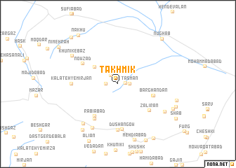 map of Takhmīk