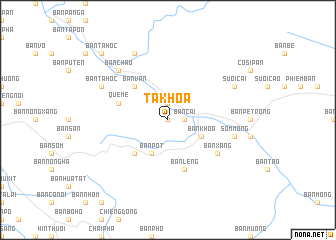 map of Ta Khoa