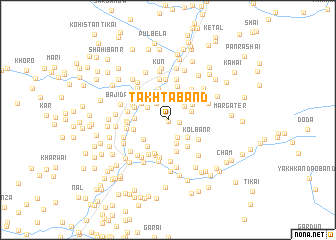 map of Takhtaband