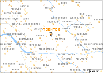 map of Takhtak