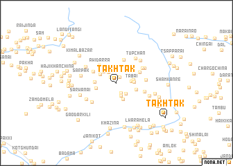 map of Takhtak