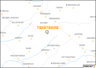 map of Takhta Mina