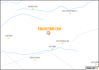 map of Takhtamysh