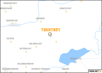 map of Takhtary