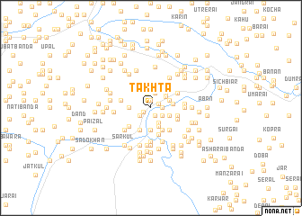 map of Takhta