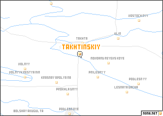 map of (( Takhtinskiy ))