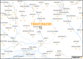 map of Takhtisdziri