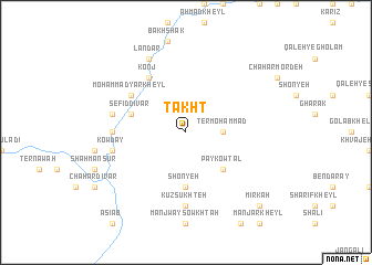 map of Takht