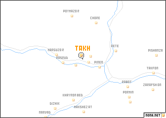 map of Takh