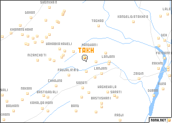 map of Takh