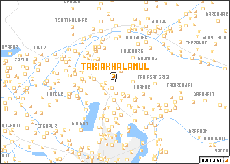 map of Takia Khalamul