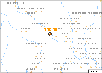 map of Takiau