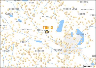 map of Takia