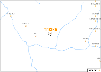 map of Takike