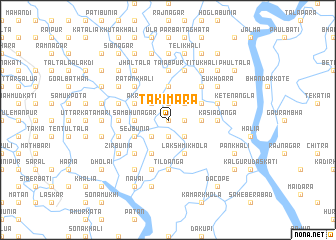 map of Tākimāra