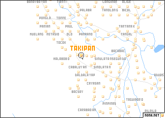 map of Takipan