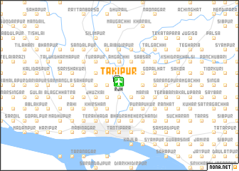 map of Takipur