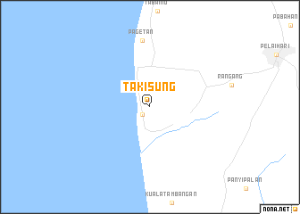 map of Takisung