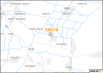 map of Takiya