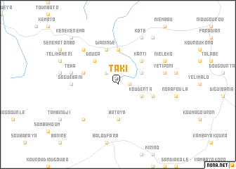 map of Taki