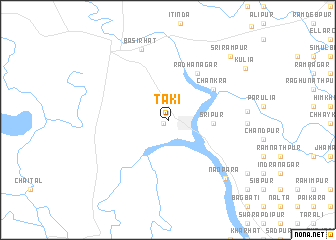 map of Tāki