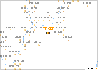 map of Takka