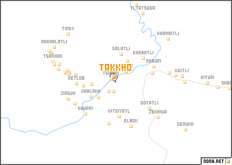 map of Takkho