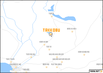 map of Takkobu