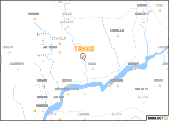 map of Takko