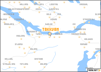 map of Takkvam