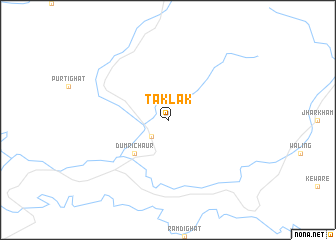 map of Taklāk
