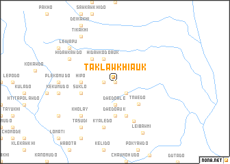 map of Taklawkhi Auk