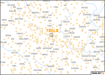 map of Takla