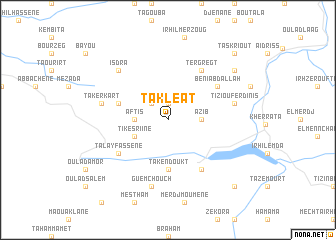 map of Takleat