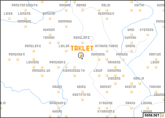 map of Taklet
