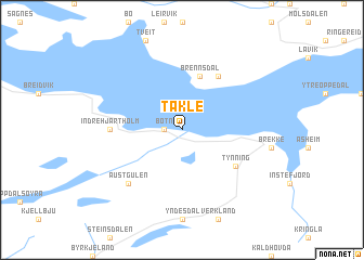 map of Takle