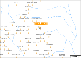 map of Taklukhi