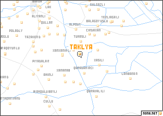 map of Taklya