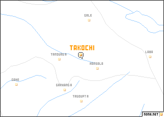 map of Takochi