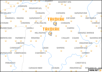 map of Takokak