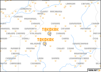 map of Takokak