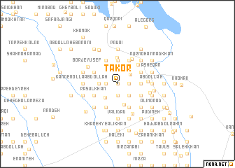 map of Takor