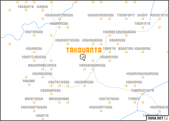 map of Takouanta